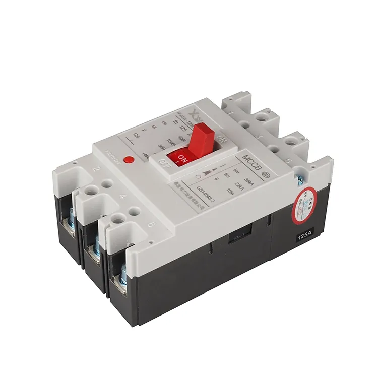 3p 100a Mccb gjuten hölje effektbrytare 400v