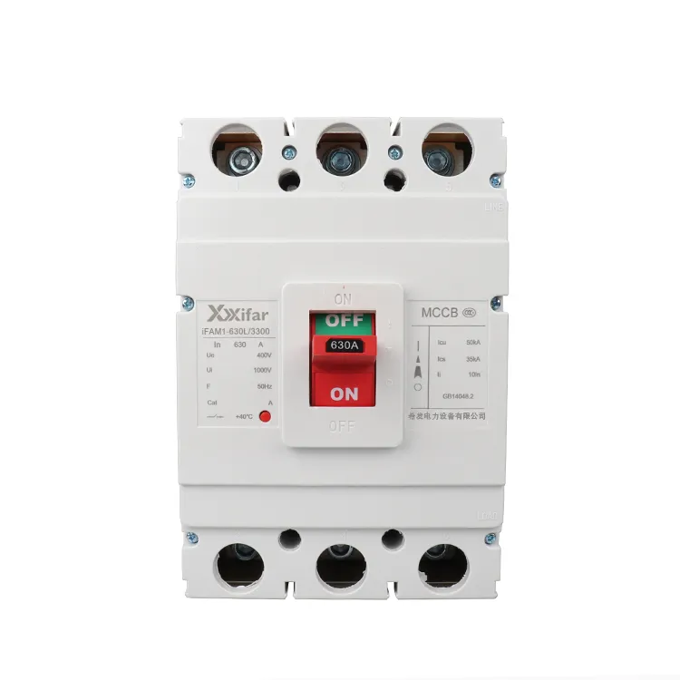 630a Tpn 4p Mccb med Rcd-skydd
