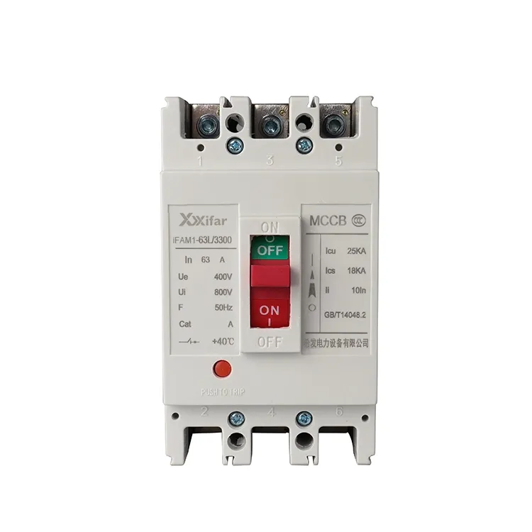 63a 4p Tpn Mccb med extra kontakter