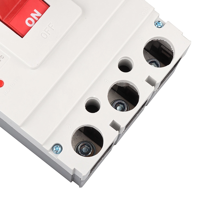 DC 250a 4p gjuten hölje effektbrytare Mccb i elektrisk